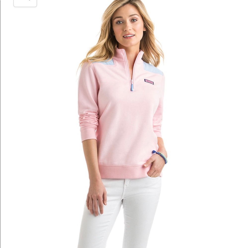 Final Sale Price - Vineyard Vines Pink Seersucker Shep Shirt